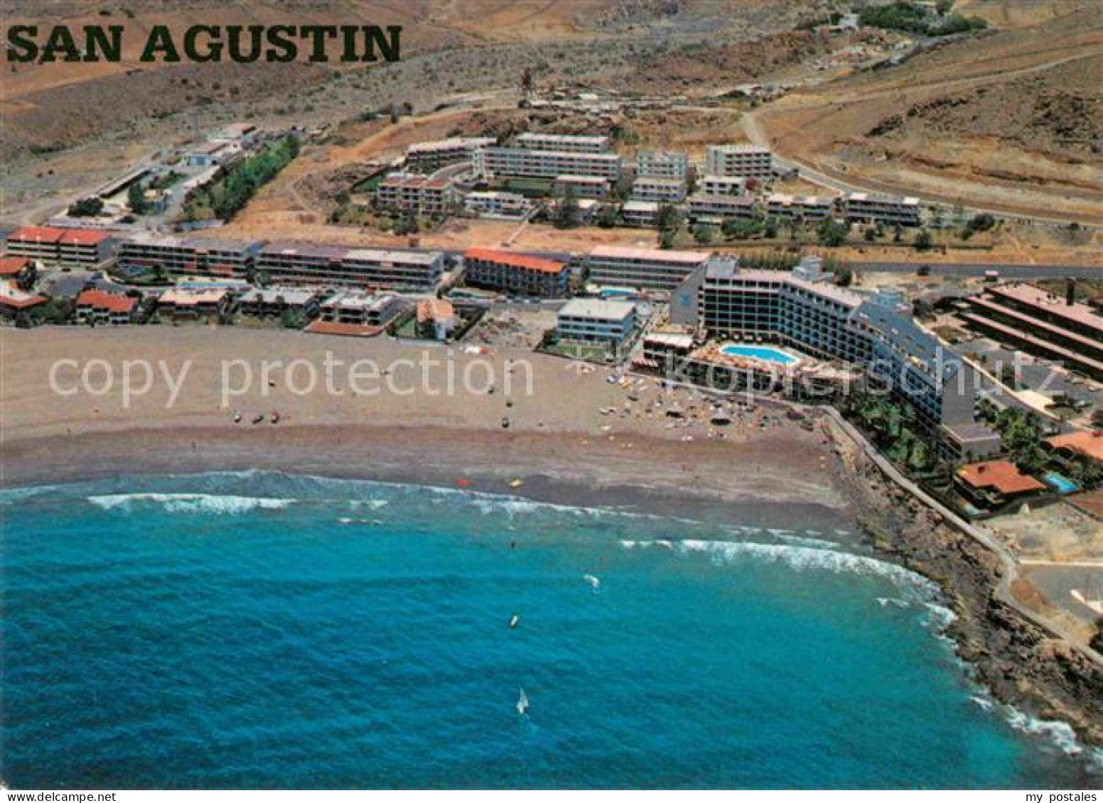 72782663 San Augustin Fliegeraufnahme Playa De Las Burras Gran Canaria - Andere & Zonder Classificatie