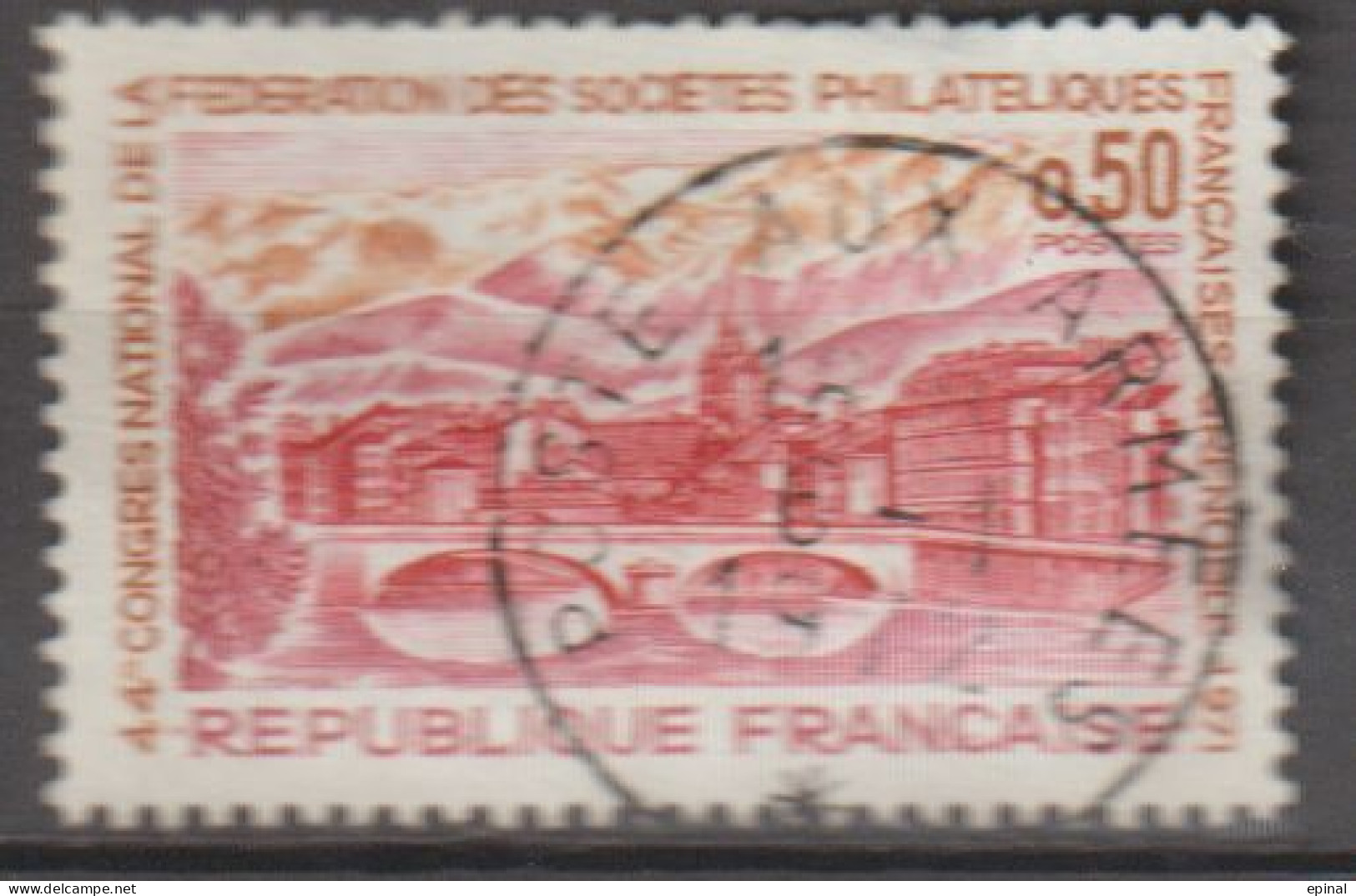 FRANCE : N° 1681 Oblitéré "TàD Rond" (44ème Congrès De La FFAP, à Grenoble) - PRIX FIXE - - Used Stamps