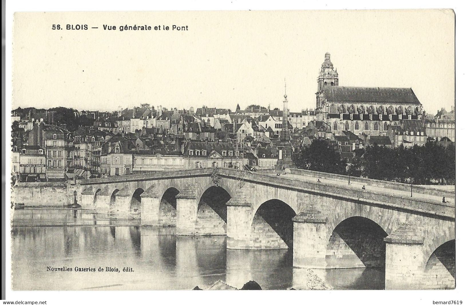 41  Blois - Vue Generale Et Le Pont - Blois