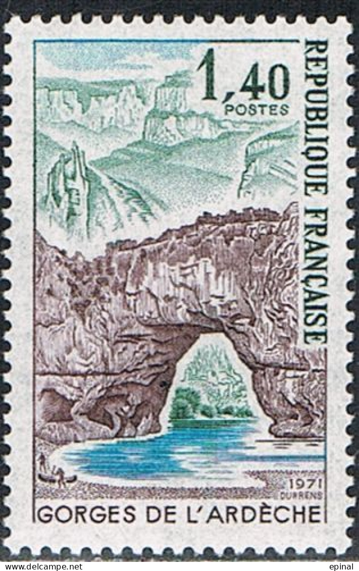 FRANCE : N° 1687 ** (Gorges De L'Ardèche) - PRIX FIXE - - Ongebruikt