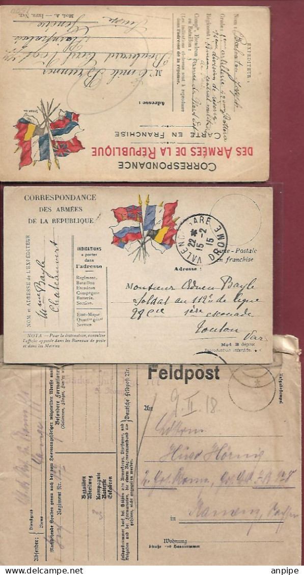 ALEMANIA, FRANCIA. HISTORIA POSTAL - Lettres & Documents