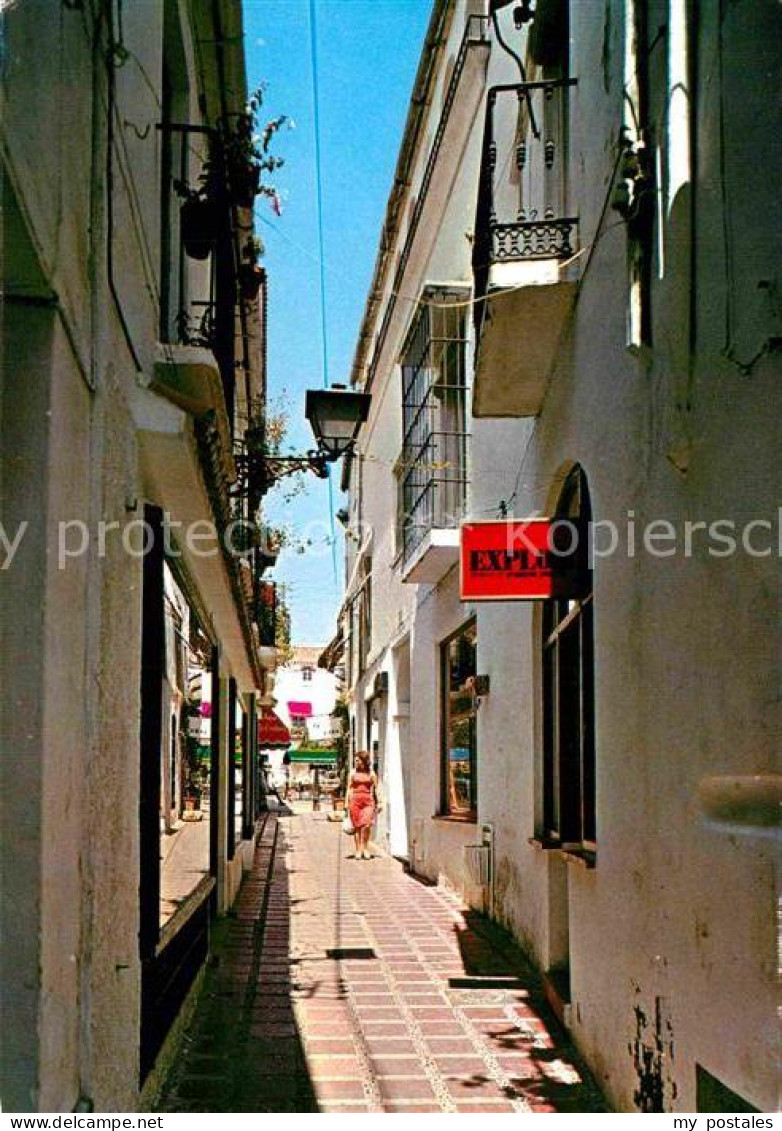 72782631 Marbella Andalucia Calle Tipica Marbella - Autres & Non Classés