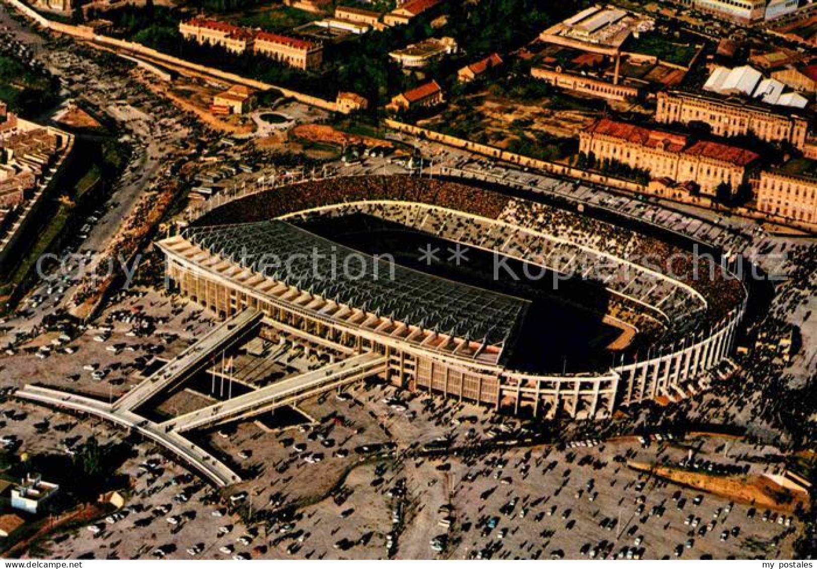 72782627 Barcelona Cataluna Fliegeraufnahme Estadio C. F. Barcelona  - Other & Unclassified