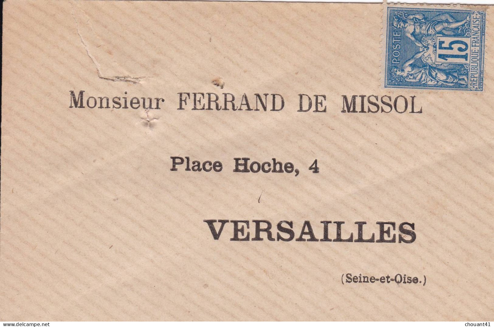 Enveloppe Repiquées - 1877-1920: Période Semi Moderne
