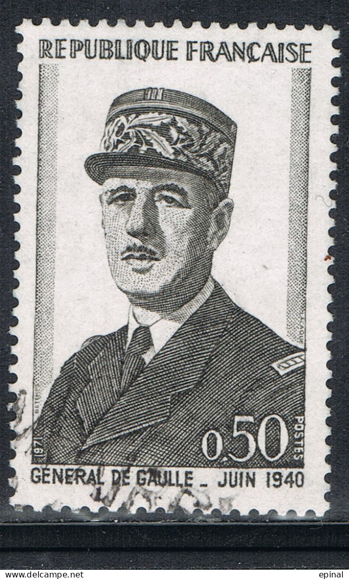 FRANCE : N° 1695 Oblitéré (Anniversaire De La Mort Du Général De Gaulle) - PRIX FIXE - - Used Stamps
