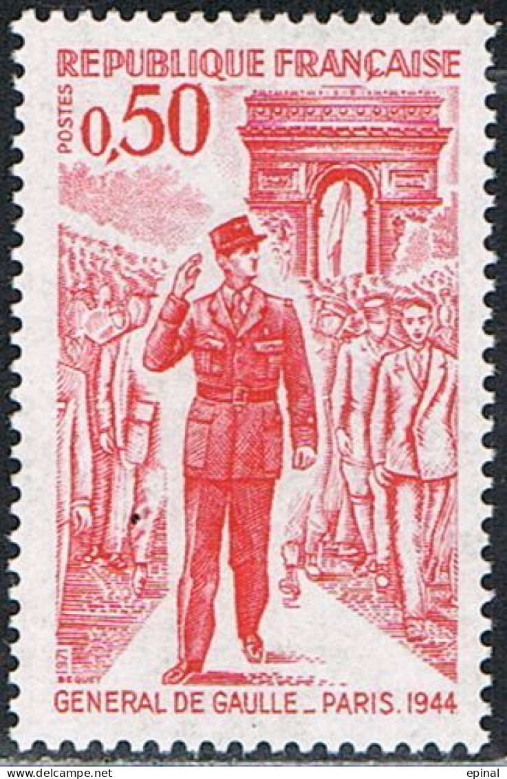 FRANCE : N° 1697 ** (Anniversaire De La Mort Du Général De Gaulle) - PRIX FIXE - - Unused Stamps