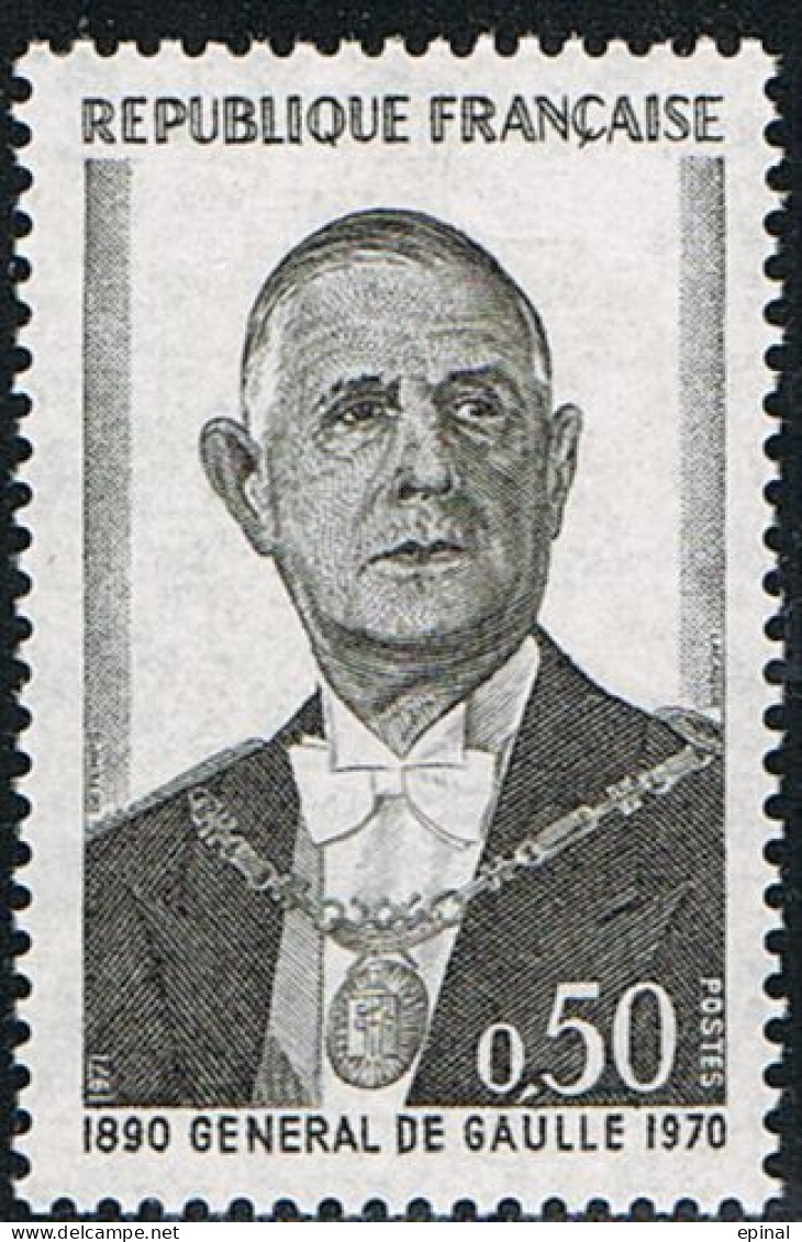 FRANCE : N° 1698 ** (Anniversaire De La Mort Du Général De Gaulle) - PRIX FIXE - - Unused Stamps