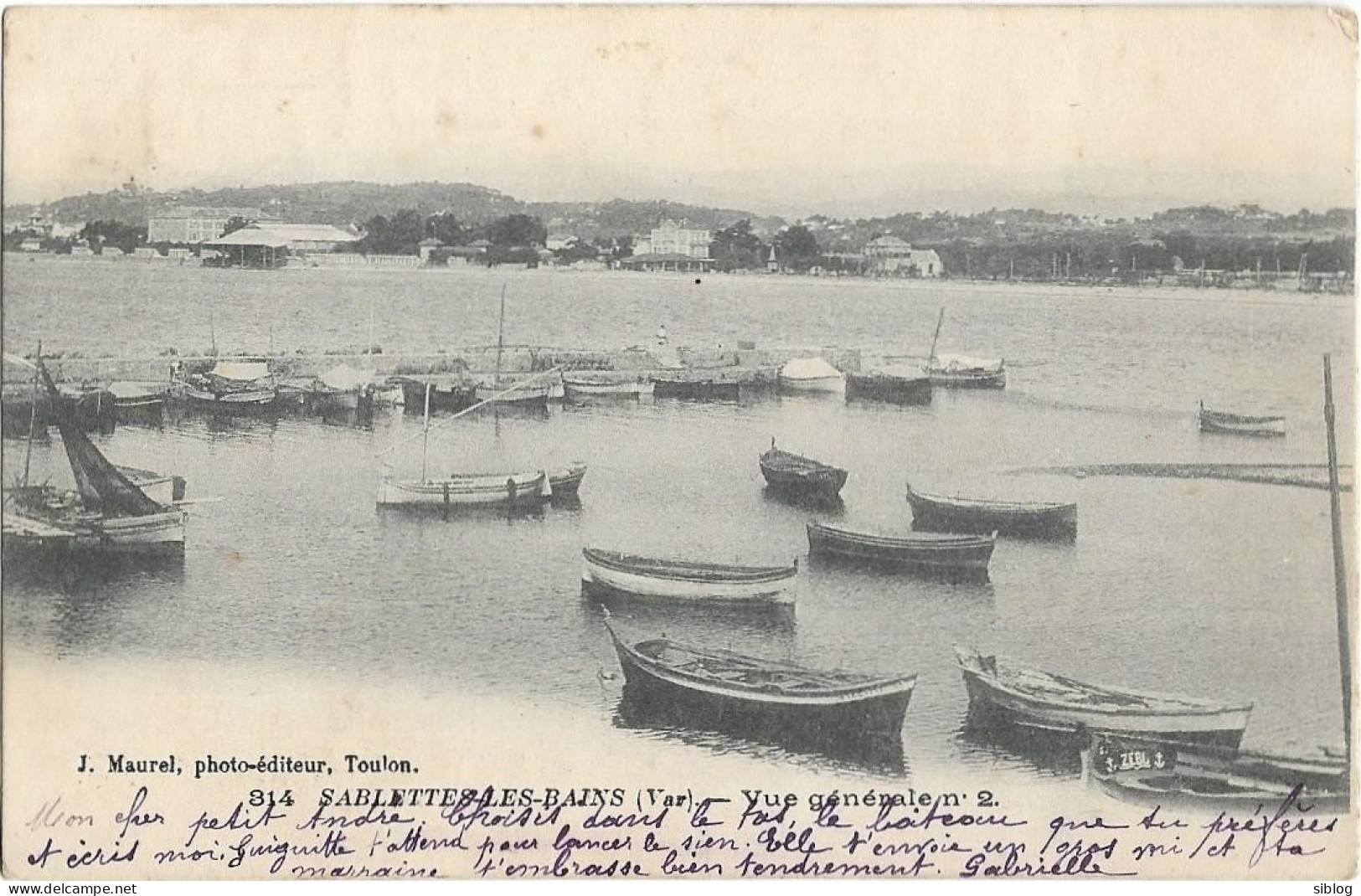 CPA - SABLETTES LES BAINS - Vue Générale N° 2 - Sonstige & Ohne Zuordnung