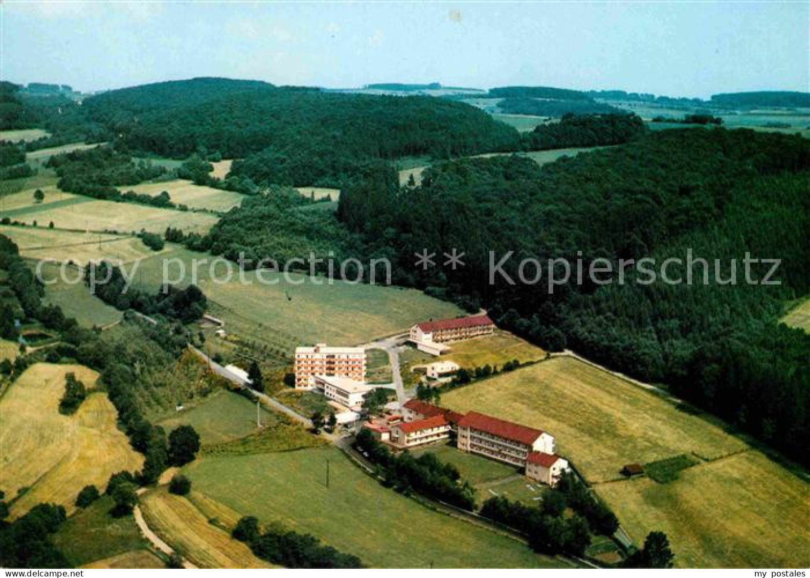 72782564 Neukirchen Knuellgebirge Fliegeraufnahme Waldsanatorium Urbachtal Sanat - Otros & Sin Clasificación