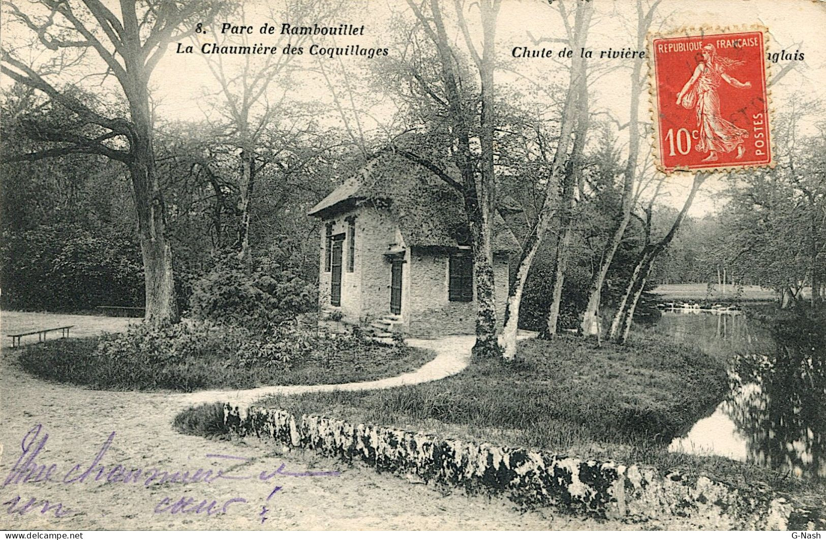 CPA 78 - Rambouillet - Le Parc - La Chaumière Des Coquillages - Rambouillet (Château)