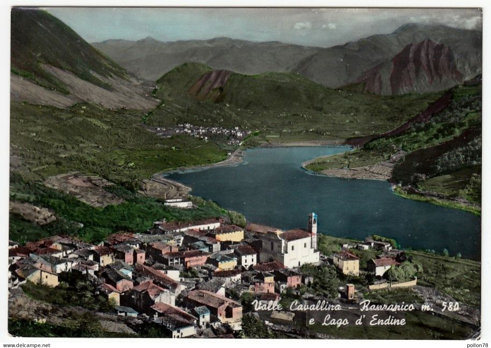 VALLE CAVALLINA - RANZANICO E LAGO D'ENDINE - BERGAMO - 1959 - Bergamo