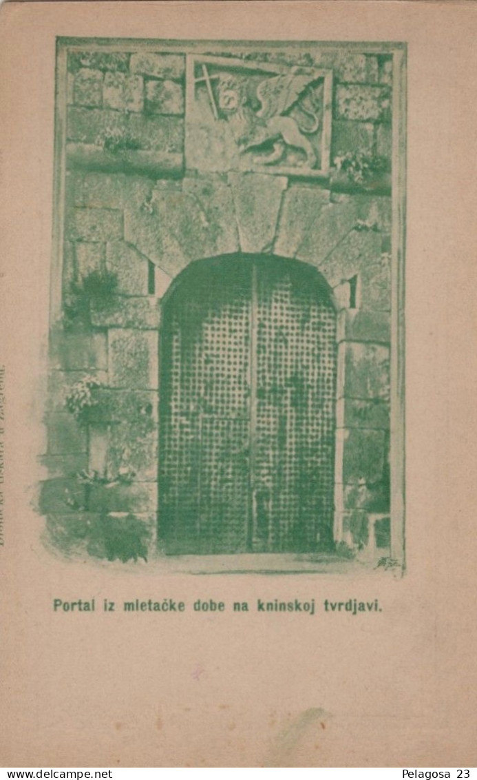 Knin 1899, EXTREMLY RARE , DIONICKA TISKARA EDITION - Kroatien