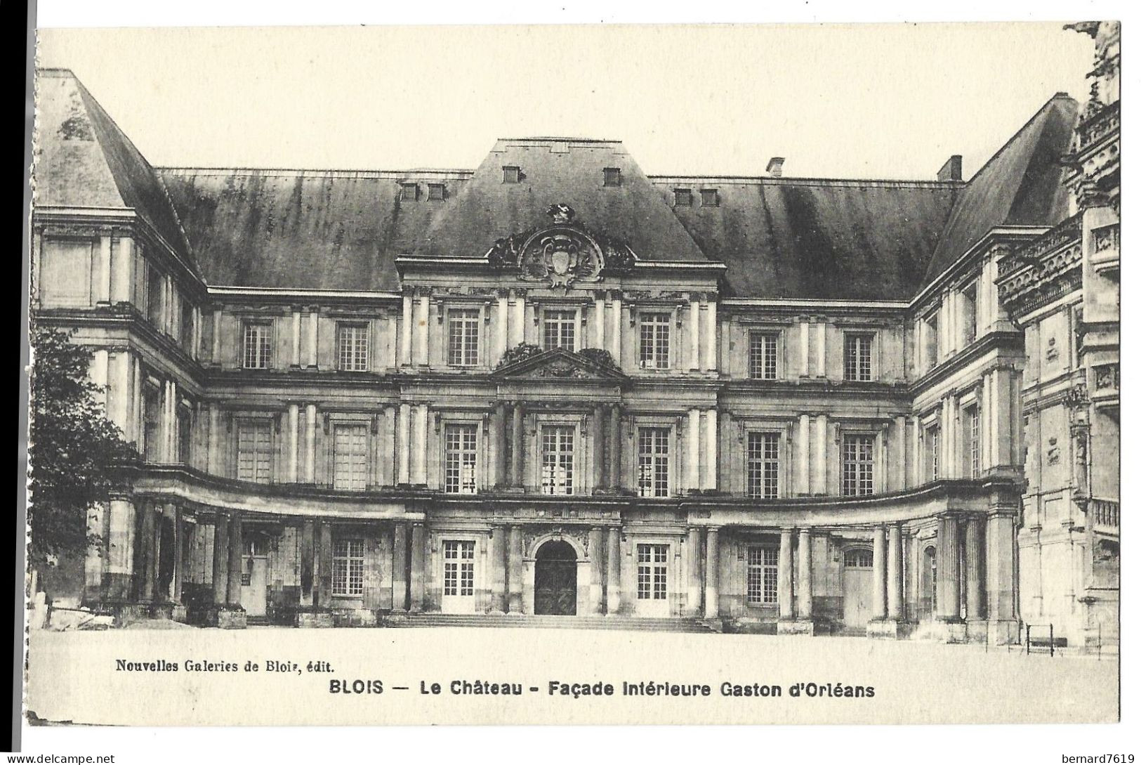 41  Blois -  Le Chateau - Facade Interieure Gaston D'orleans - Blois