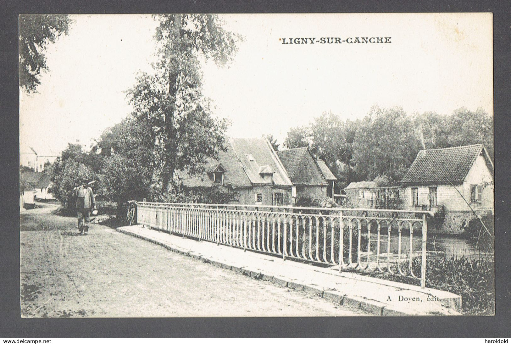 CPA 62 - LIGNY SUR CANCHE - Other & Unclassified