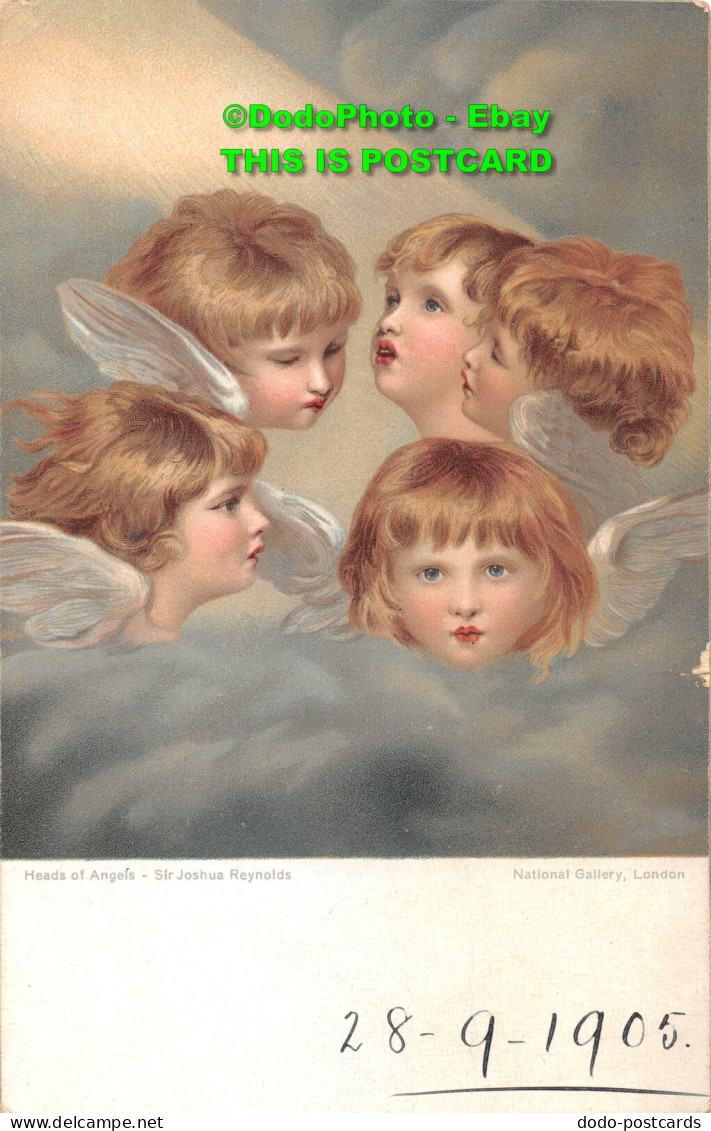 R359286 London. National Gallery. Heads Of Angels. Sir Joshua Reynolds. Misch An - Sonstige & Ohne Zuordnung