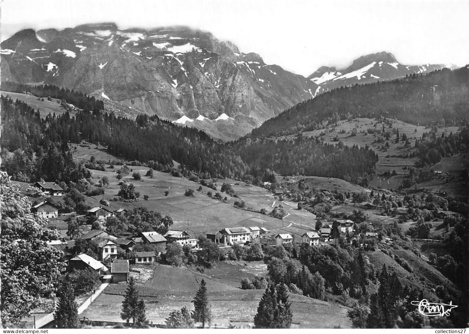 74-MONT-SAXONNEX- VUE GENERALE - Autres & Non Classés