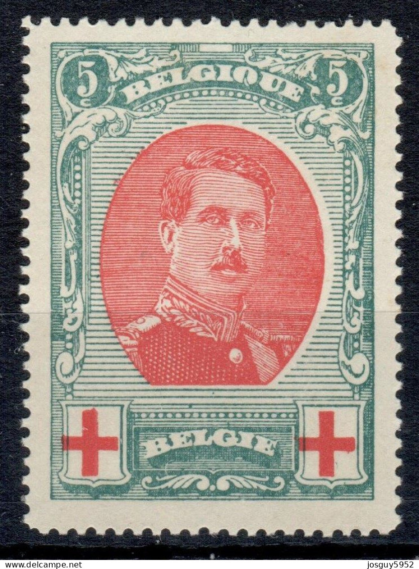 BELGIE 1915 - ALBERT I - N° 132 - MNH** - 1914-1915 Rotes Kreuz