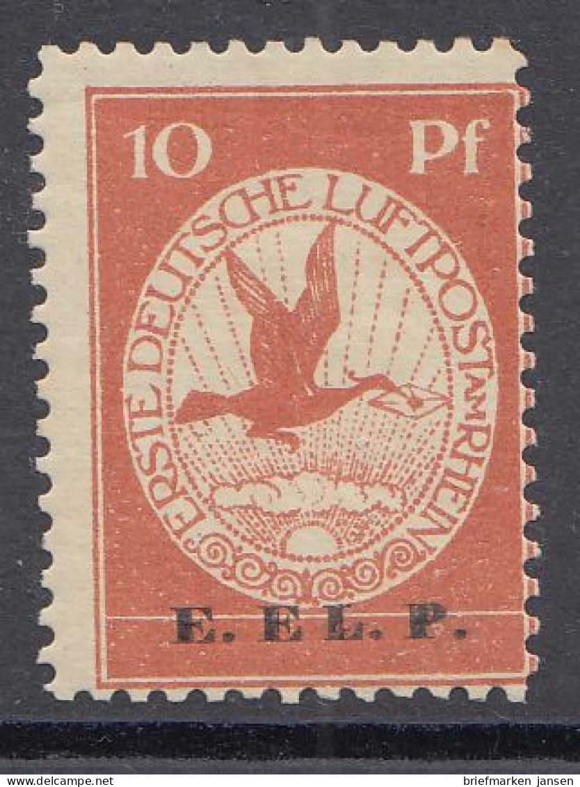 D,Dt.Reich Mi.Nr. V Flugpost Am Rhein Und Main, Aufdruck E.EL.P. - Unused Stamps