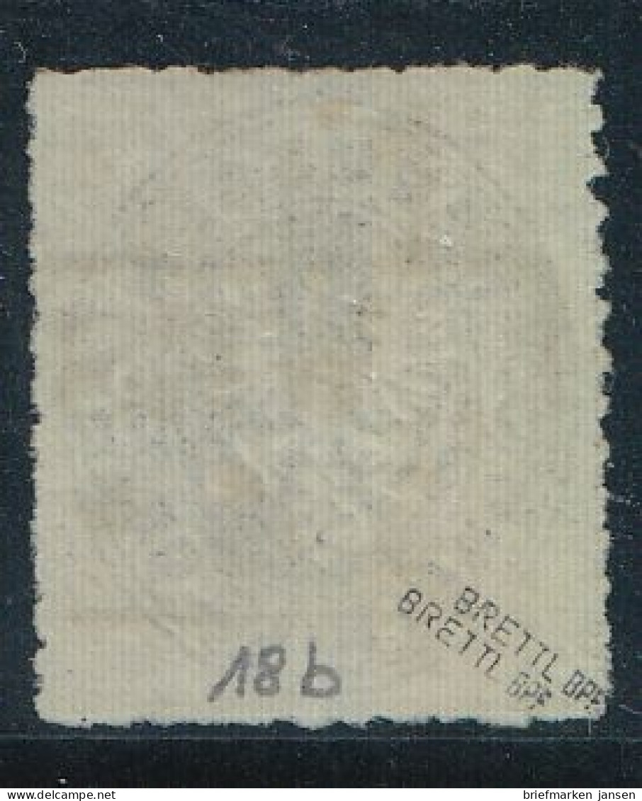 Preußen, Mi.Nr. 18b, Preußischer Adler Im Oval, Geprüft - Used