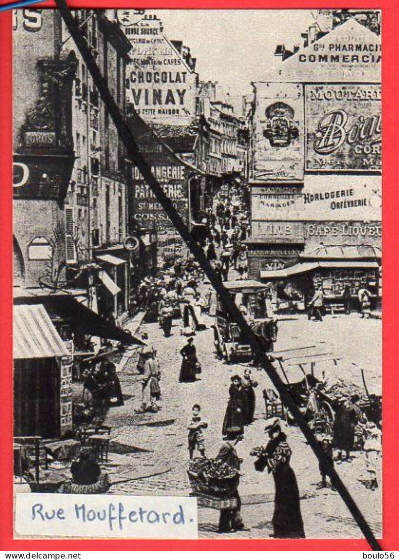 CPSM-(Lots-Vrac)10Cartes-PARIS-l'An 1900-Rue Mouffetard-Expo-Chevaline Champs MARS.Gréve Itaib Terrassiers 1898.Metropol - 5 - 99 Postkaarten