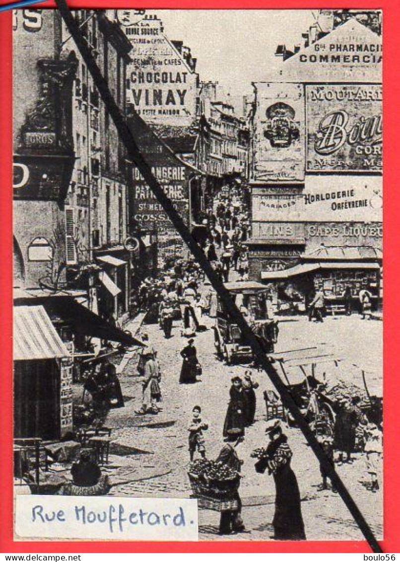 CPSM-(Lots-Vrac)10Cartes-PARIS-l'An 1900-Rue Mouffetard-Expo-Chevaline Champs MARS.Gréve Itaib Terrassiers 1898.Metropol - 5 - 99 Postcards