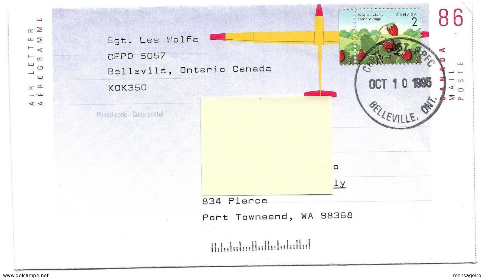 (C02) - HAITI COVER CANADA UN ONU CONTINGENT IN HAITI  => USA 1995 - Lettres & Documents