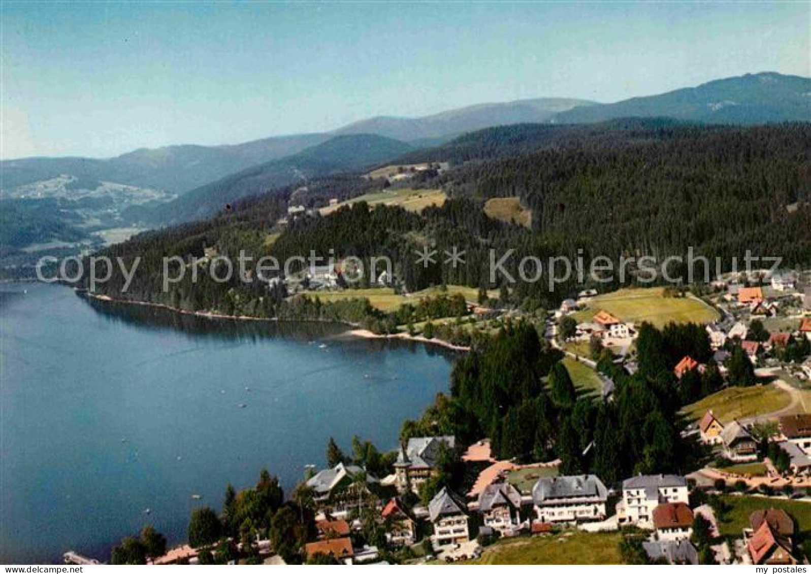 72782459 Titisee-Neustadt Fliegeraufnahme Mit Feldberg Neustadt - Titisee-Neustadt