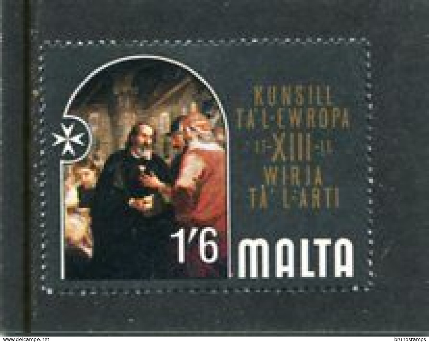 MALTA - 1970  1/6  COUNCIL OF EUROPE  MINT NH - Malte