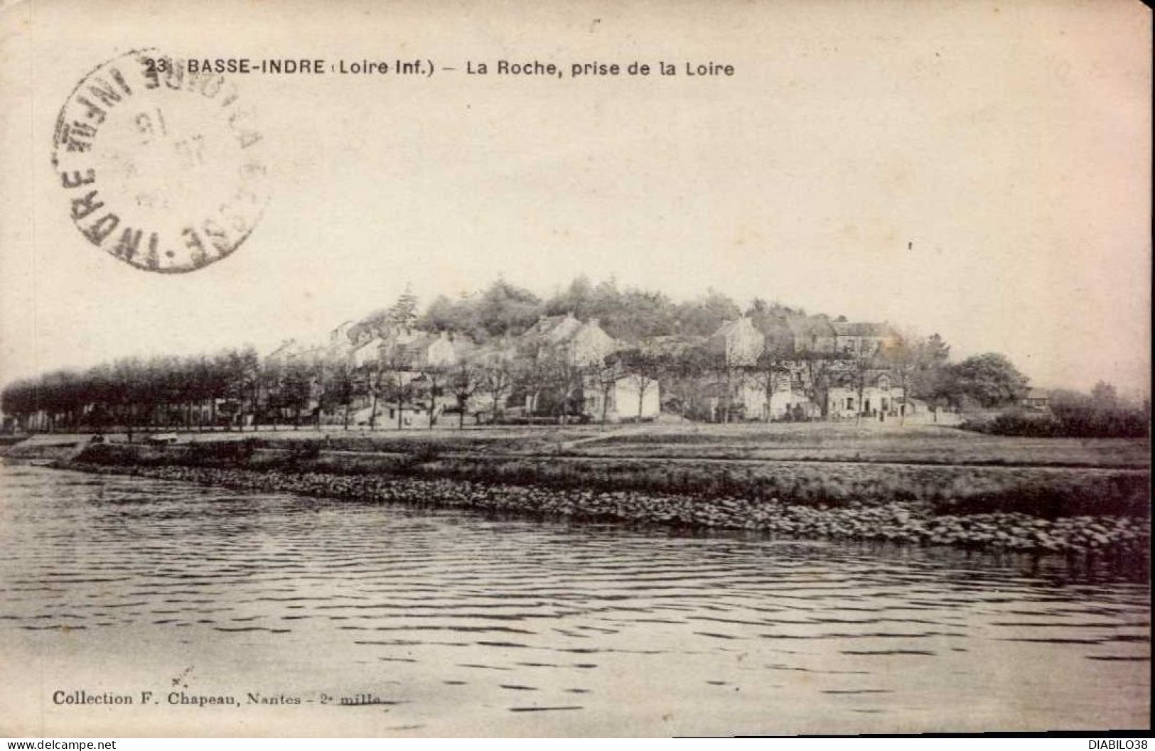 BASSE-INDRE   ( LOIRE ATLANTIQUE )  LA ROCHE, PRISE DE LA LOIRE - Other & Unclassified