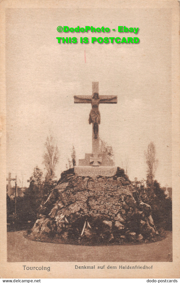 R359385 Tourcoing. Denkmal Auf Dem Heldenfriedhof. Dr. Trenkler. Ser. 121. 6 - Monde