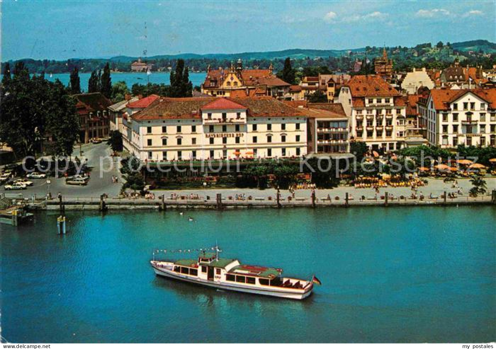 72782026 Lindau Bodensee Hafen Mit Hotels Bayerischer Hof Seegarten Und Reuteman - Lindau A. Bodensee