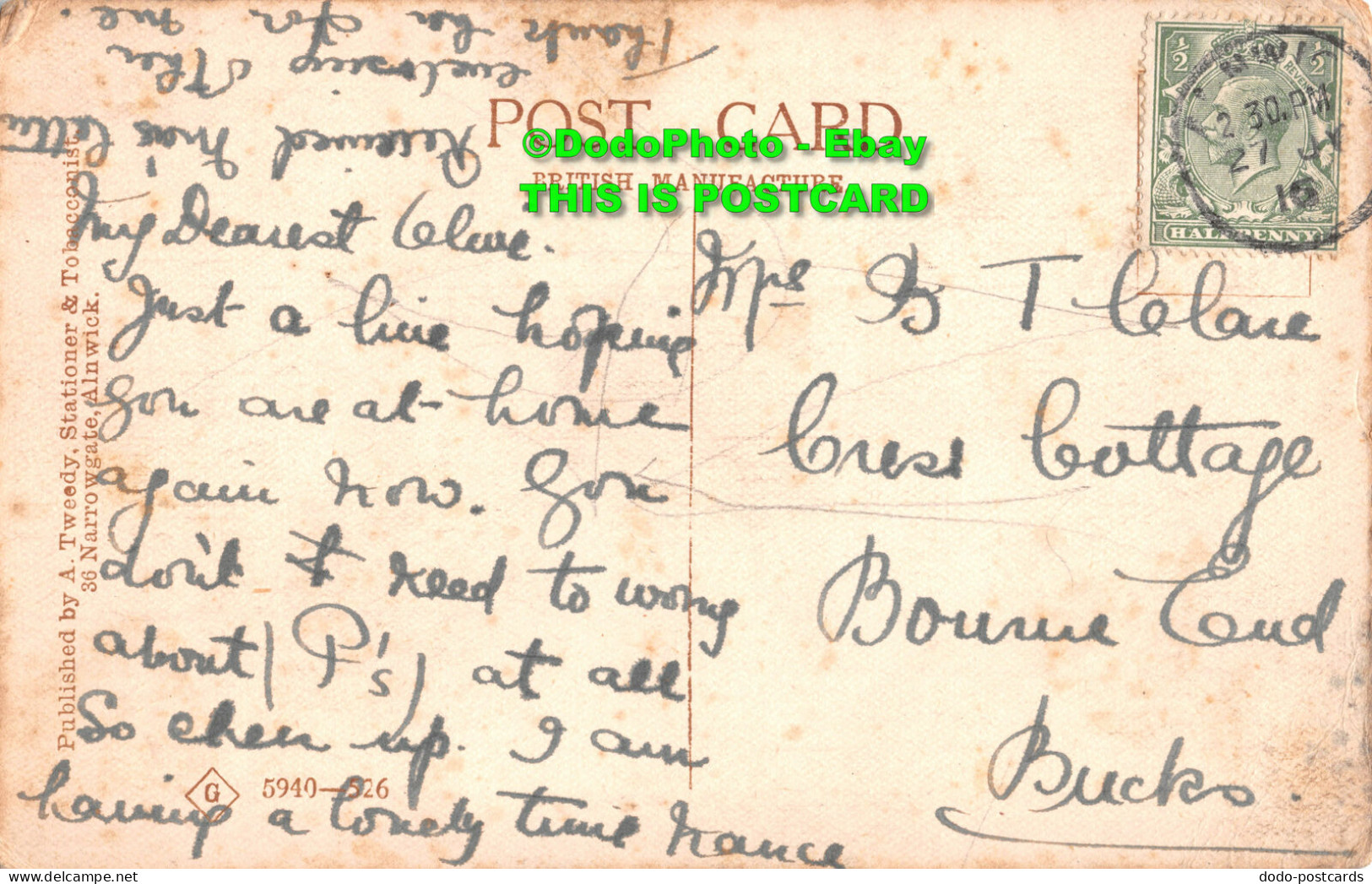 R359399 Farmers Column. A. Tweedy. Postcard. 1916 - Monde