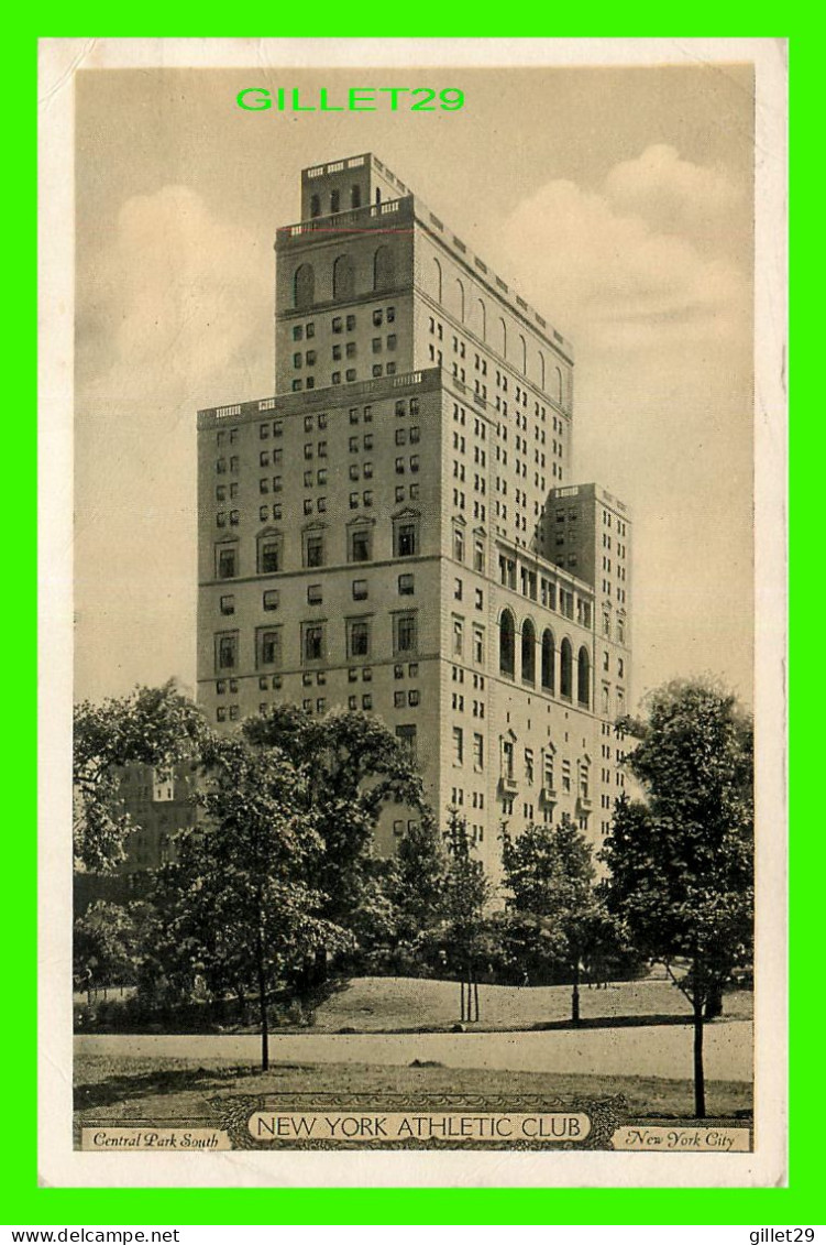 NEW YORK CITY, NY - NEW YORK ATHLETIC CLUB - CENTRAL PARK SOUTH - LUMITONE PHOTO-PRINT - - Otros Monumentos Y Edificios