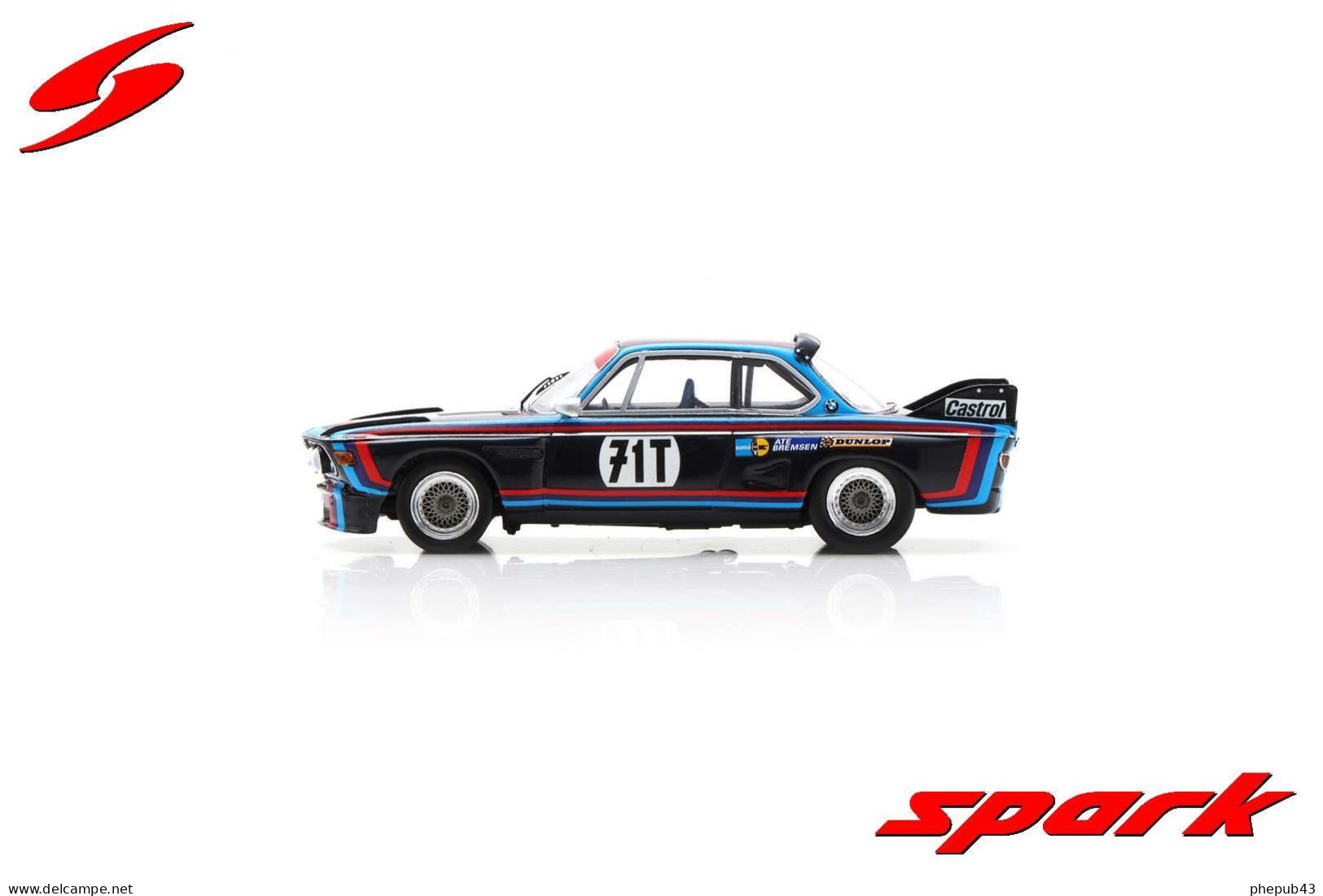 BMW 3.0 CSL - 1000 Kms Nürburgring 1974 #71T - Hans-Joachim Stuck/Jacky Ickx - Spark - Spark