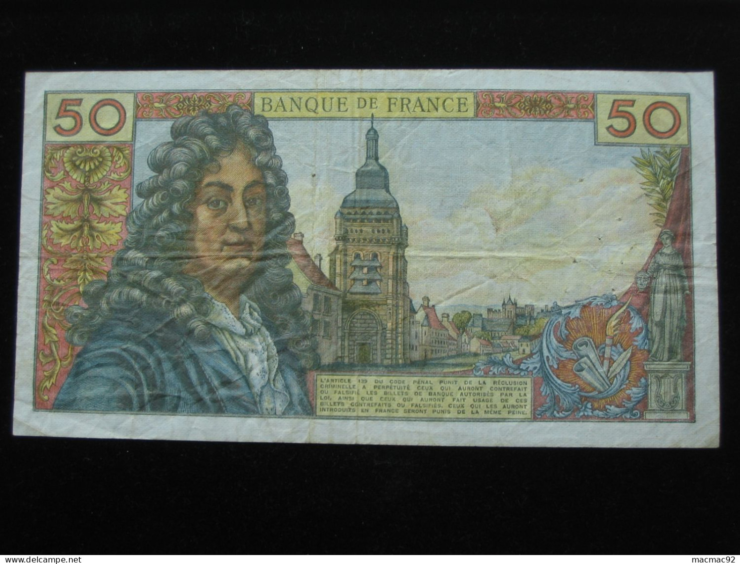 50 Cinquante Francs  RACINE 2-1-1976   **** EN ACHAT IMMEDIAT **** - 50 F 1962-1976 ''Racine''