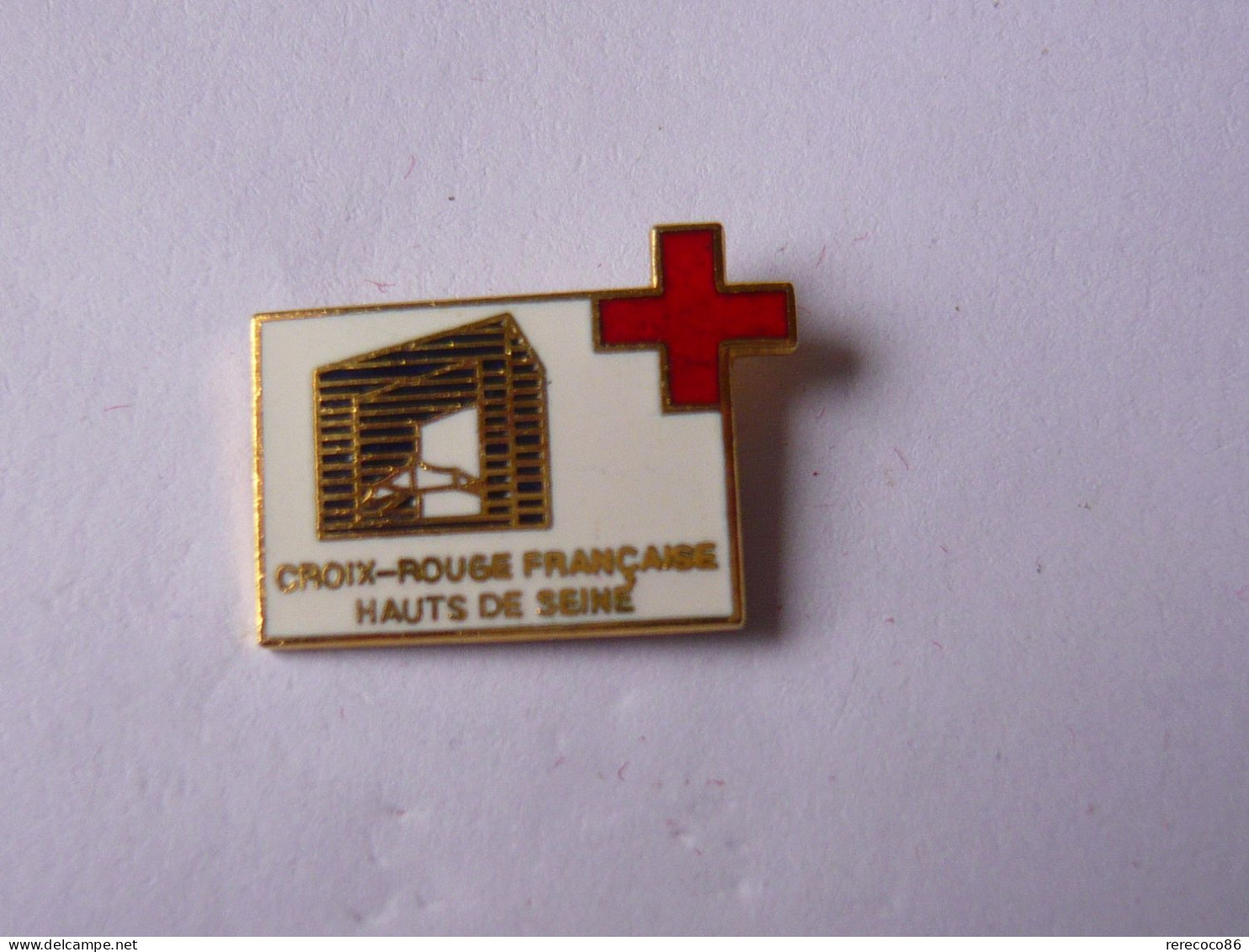 Pin S CROIX ROUGE FRANCAISE HAUTS DE SEINE - Verenigingen