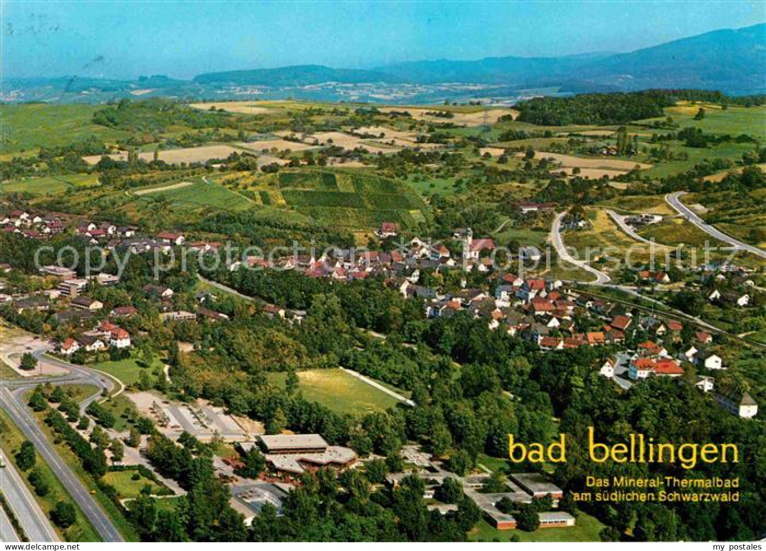 72781974 Bad Bellingen Mineral Thermalbad Im Schwarzwald Fliegeraufnahme Bad Bel - Bad Bellingen