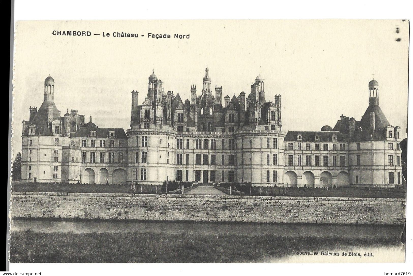 41  Chambord - Le Chateau Facade Nord - Chambord