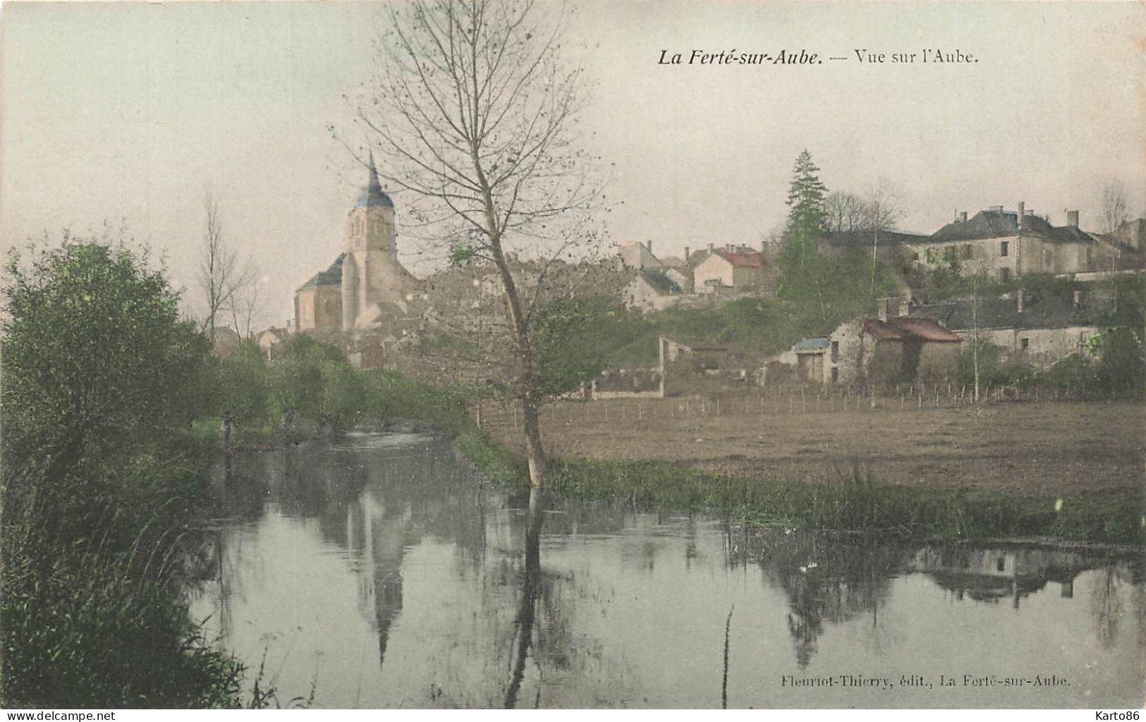 La Ferté Sur Aube * Vue Sur L'aube Et Le Village - Other & Unclassified
