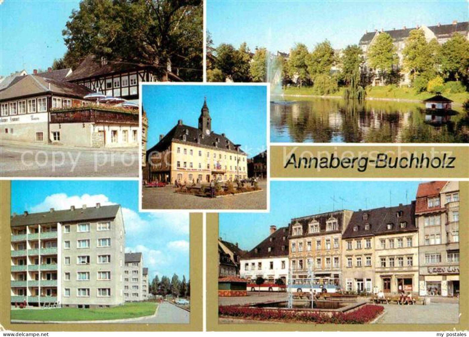 72781944 Annaberg-Buchholz Erzgebirge HO Gaststaette Frohnauer Hammer Schutzteic - Annaberg-Buchholz