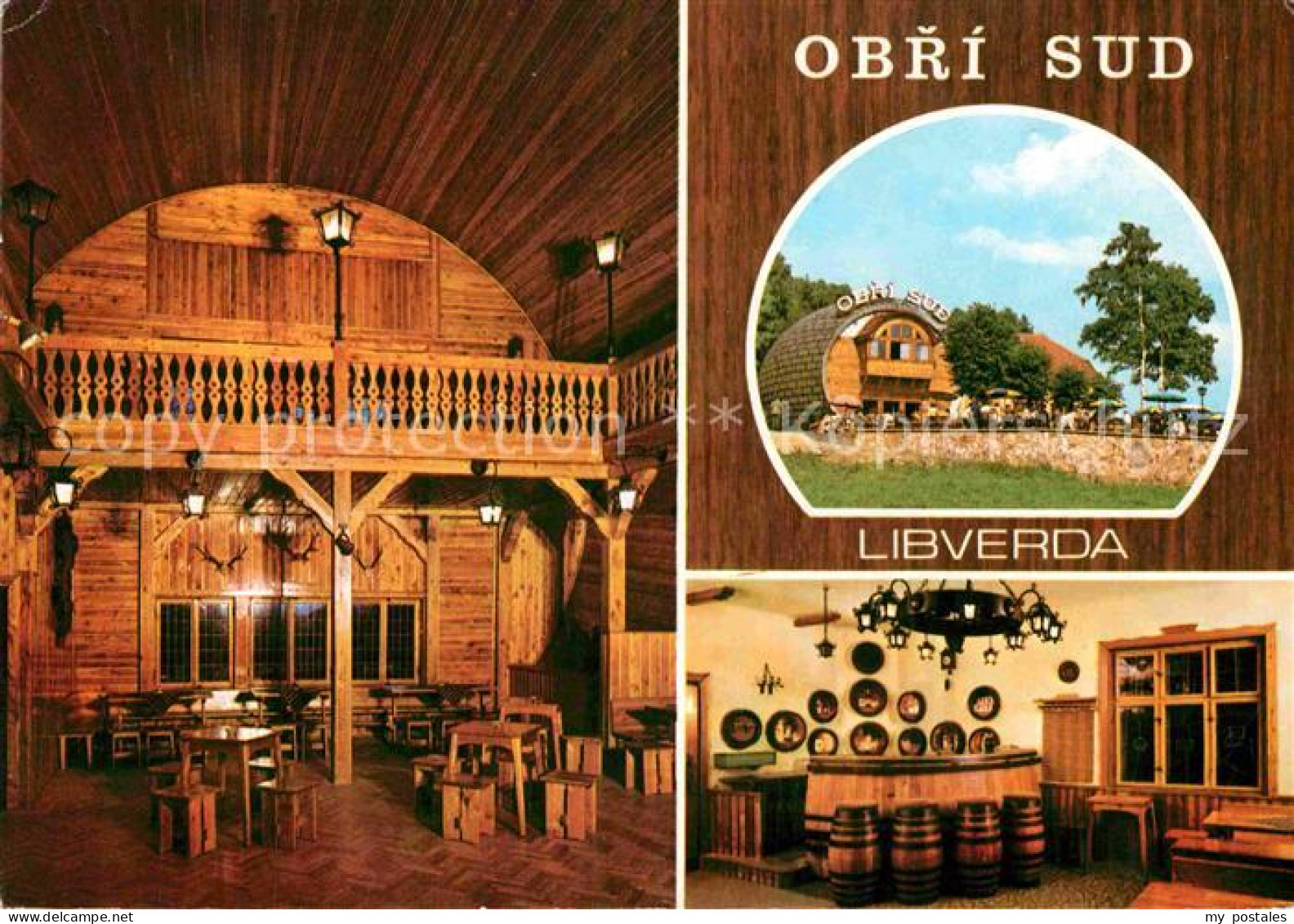 72781923 Jizerske Hory Obri Sud U Lazni Libverdy Fass Gaststaette Restaurant Jiz - Czech Republic
