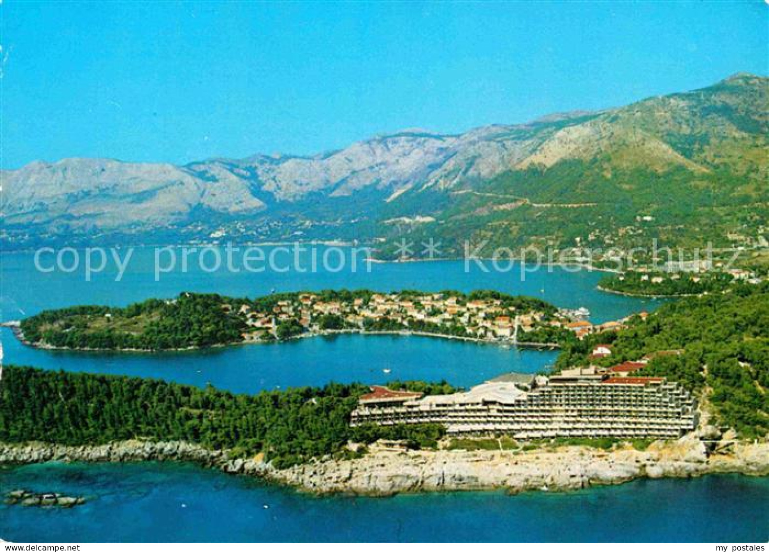 72781868 Dubrovnik Ragusa Hotel Croatia Berge Fliegeraufnahme Croatia - Kroatien