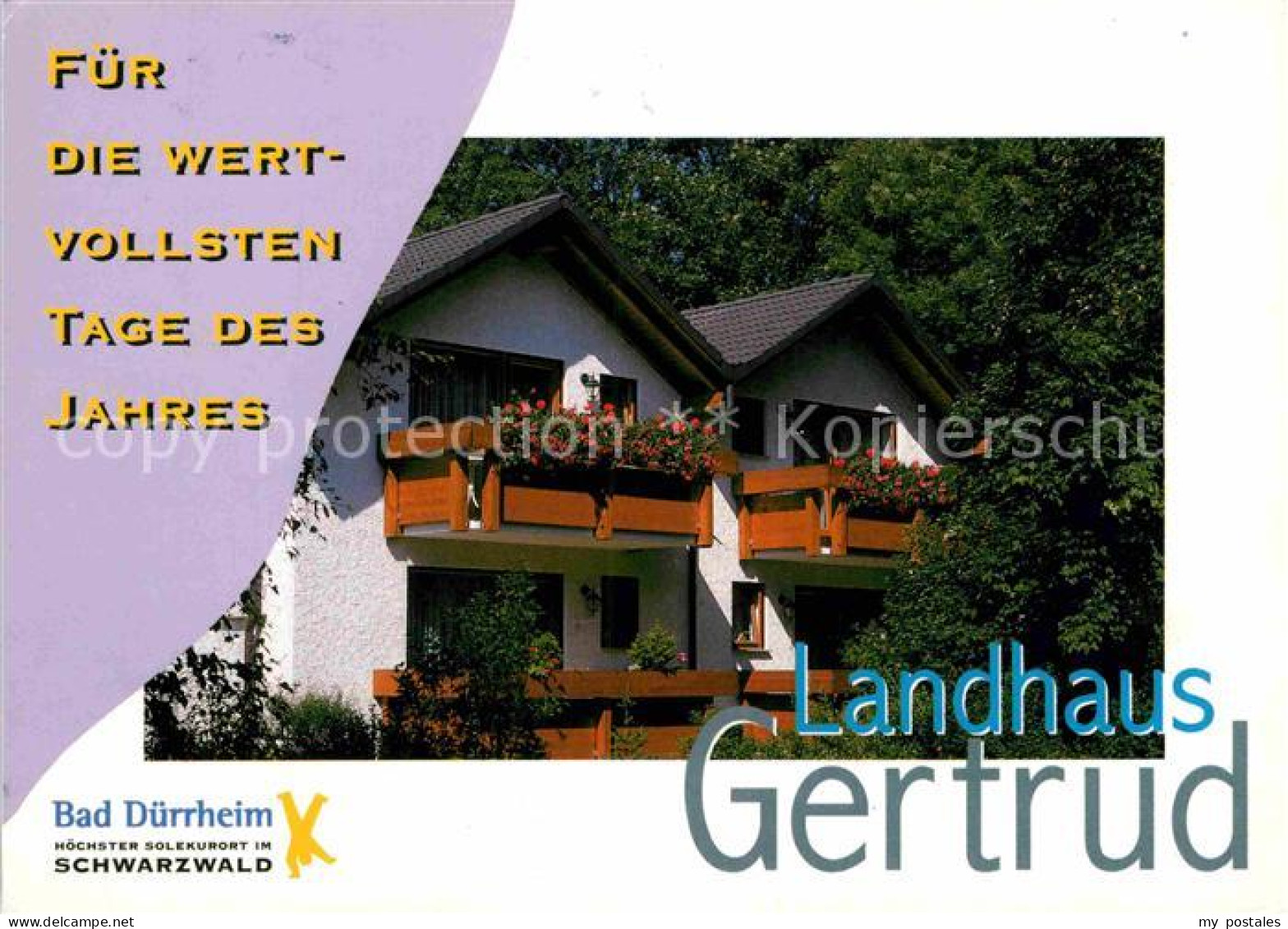 72781774 Bad Duerrheim Landhaus Gertrud Solekurort Schwarzwald Bad Duerrheim - Bad Duerrheim