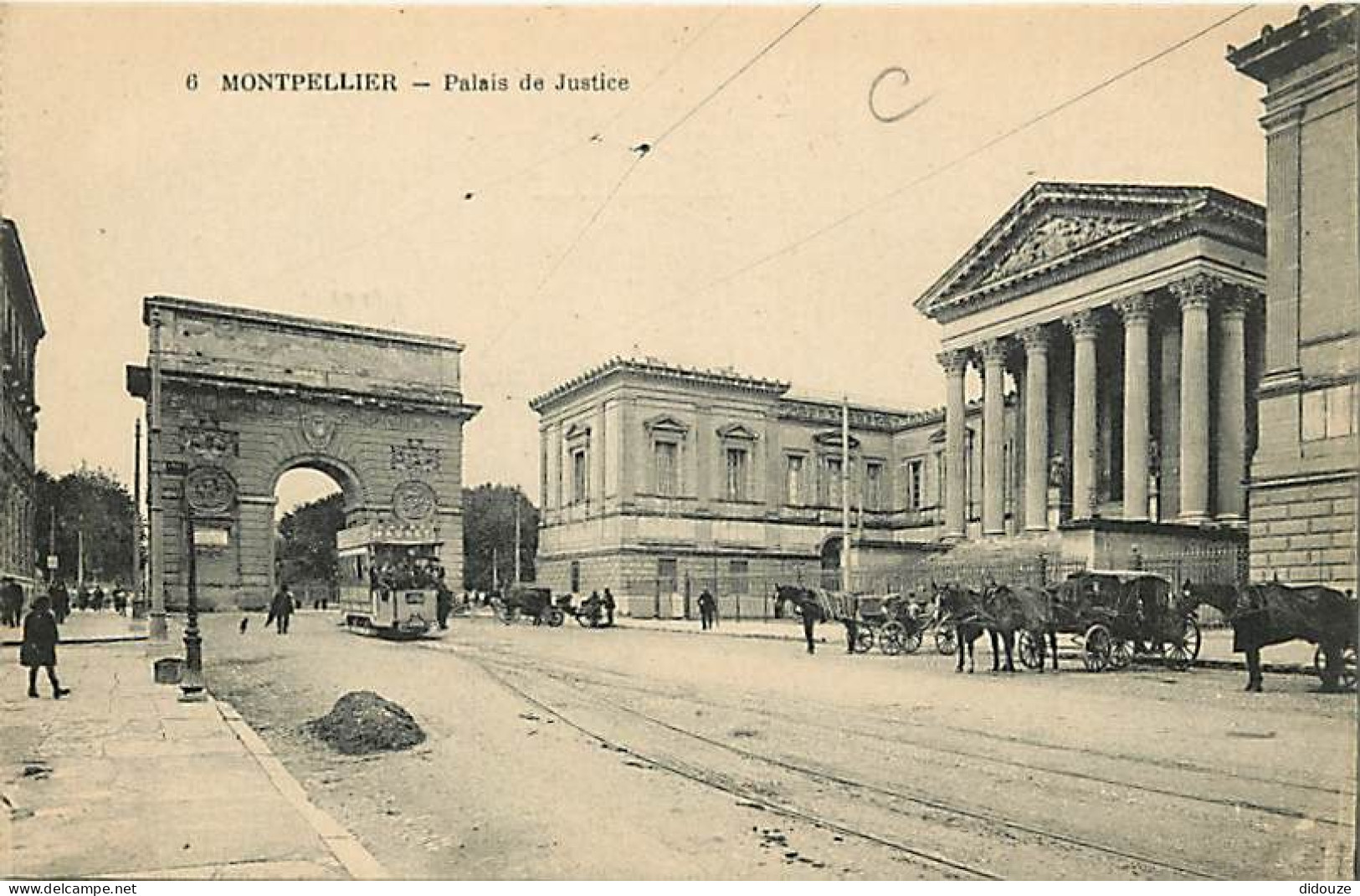 34 - Montpellier - Palais De Justice - Animée - Carte Neuve - CPA - Voir Scans Recto-Verso - Montpellier