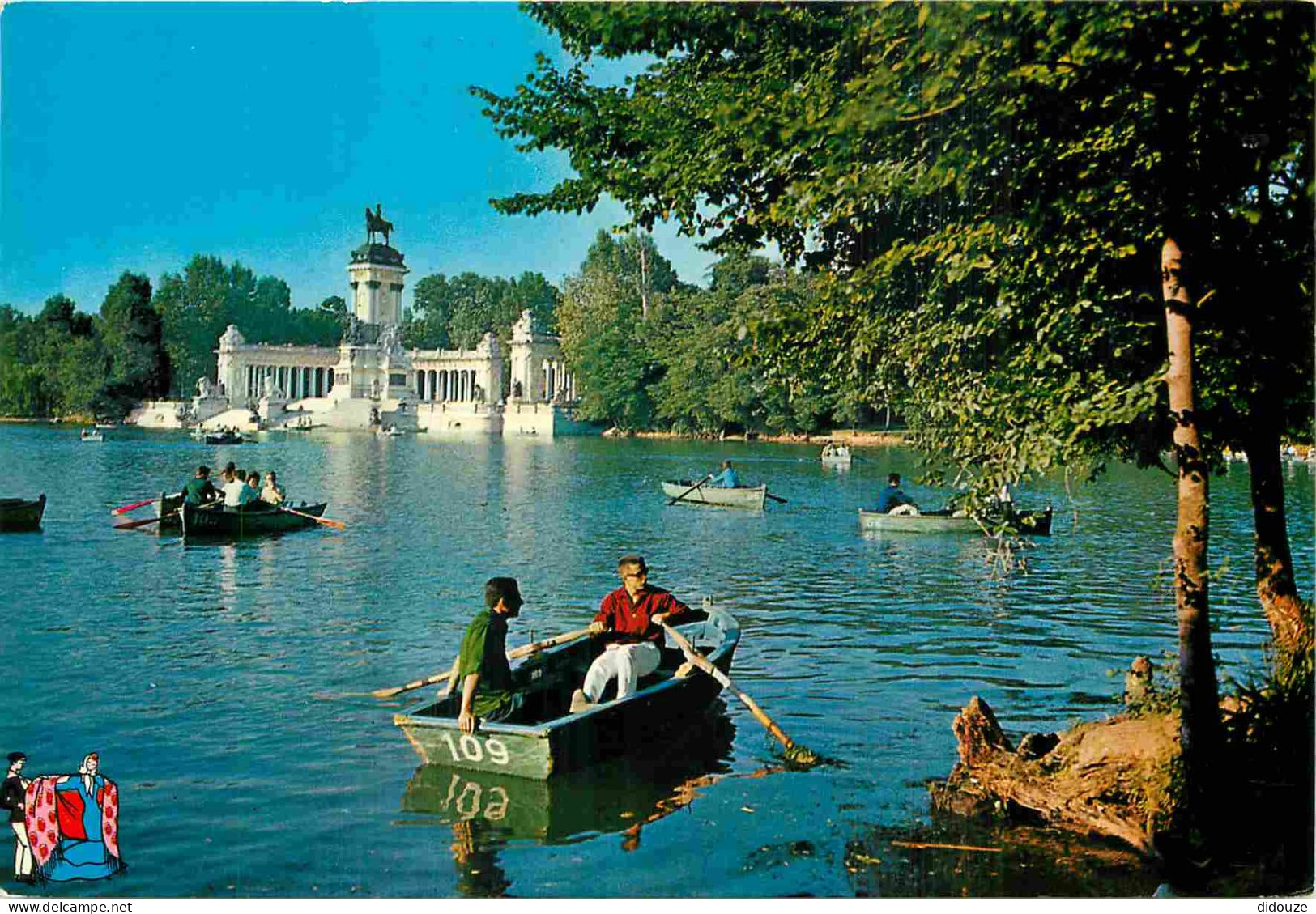 Espagne - Espana - Madrid - Estanque Del Retiro - Detalle - Etang Du Retiro - Détail - CPM - Voir Scans Recto-Verso - Madrid