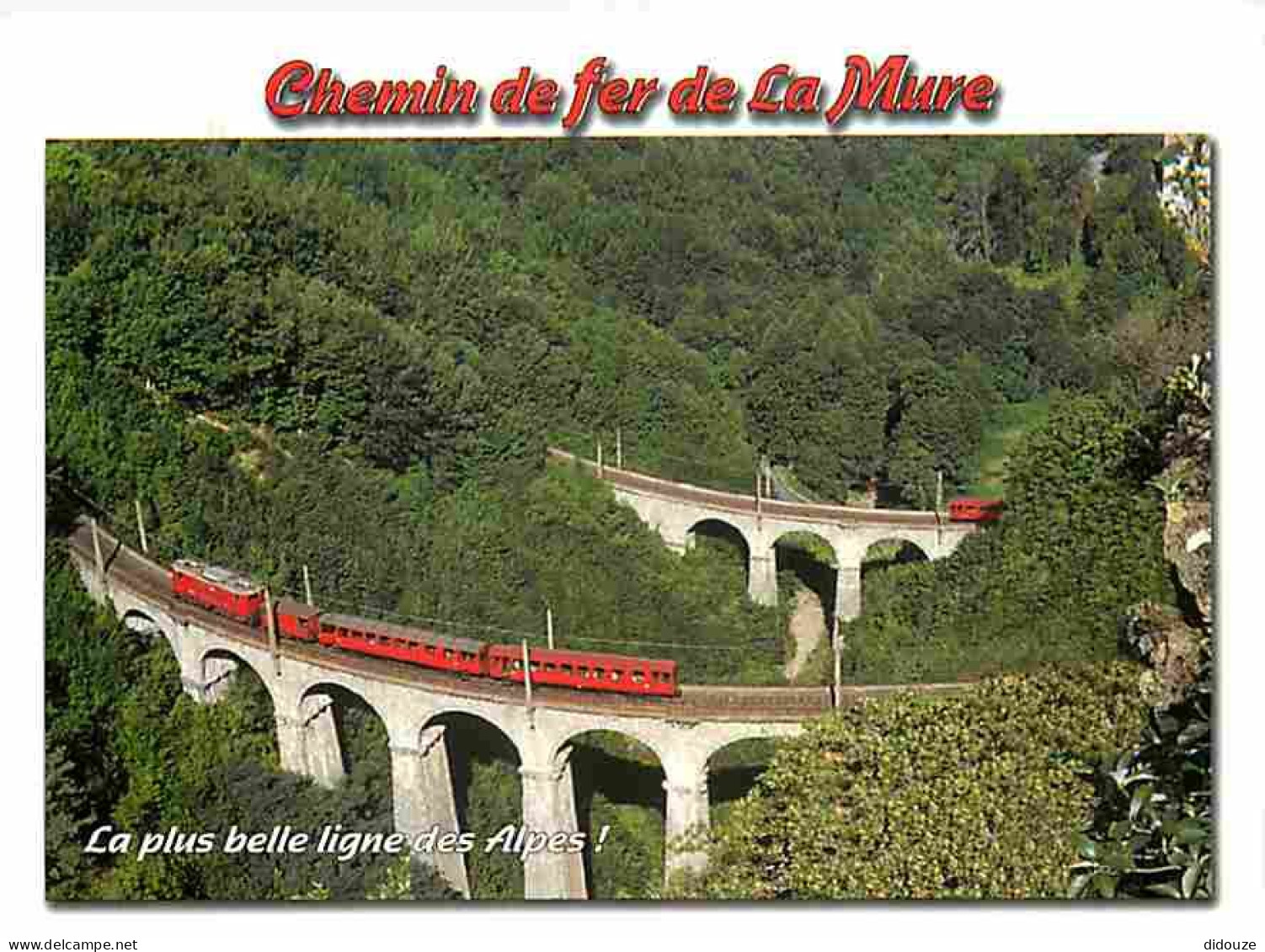 Trains - Chemin De Fer De La Mure - Les Viaducs De Loulla - Vue Aérienne - Carte Neuve - CPM - Voir Scans Recto-Verso - Treinen