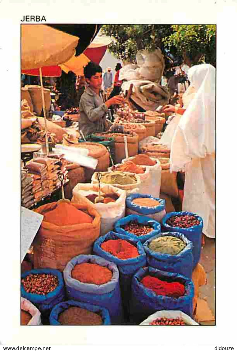 Marchés - Tunisie - Djerba - Au Marché Houmt Souk - CPM - Voir Scans Recto-Verso - Markets