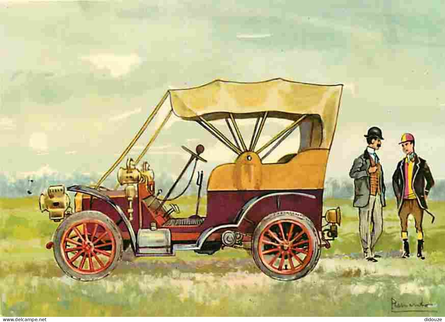 Automobiles - Dessin - CPM - Voir Scans Recto-Verso - Voitures De Tourisme