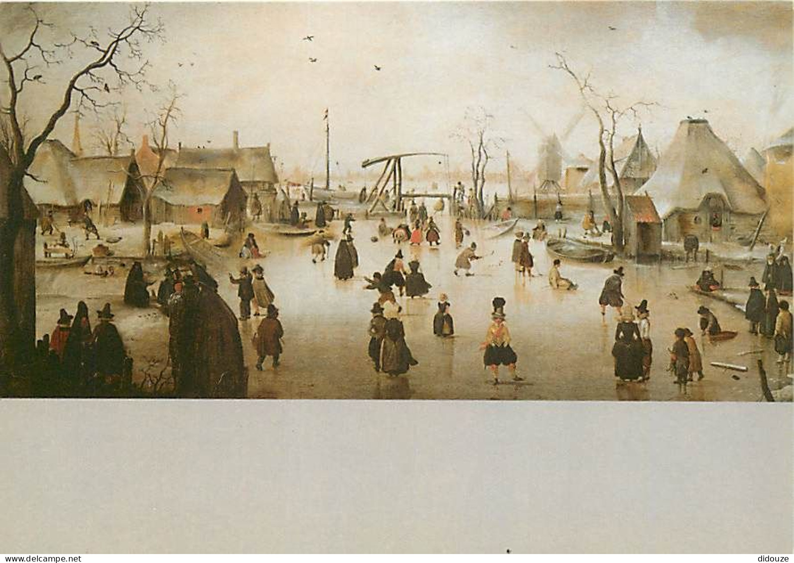 Art - Peinture - Hendrick Avercamp - Winter Scene - Les Plaisirs D'Hiver - CPM - Carte Neuve - Voir Scans Recto-Verso - Paintings