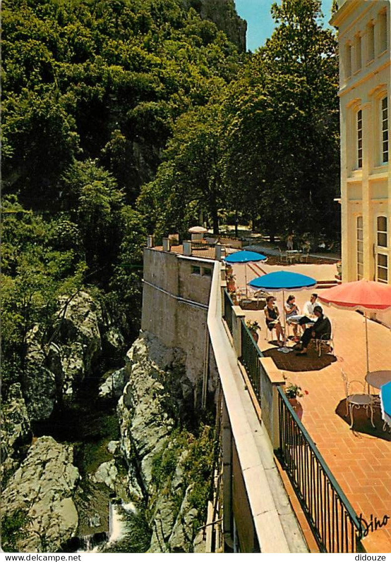66 - Amélie Les Bains - Les Gorges Du Mondony Depuis La Terrasse Du Grand Hotel De Thermes - CPM - Voir Scans Recto-Vers - Other & Unclassified